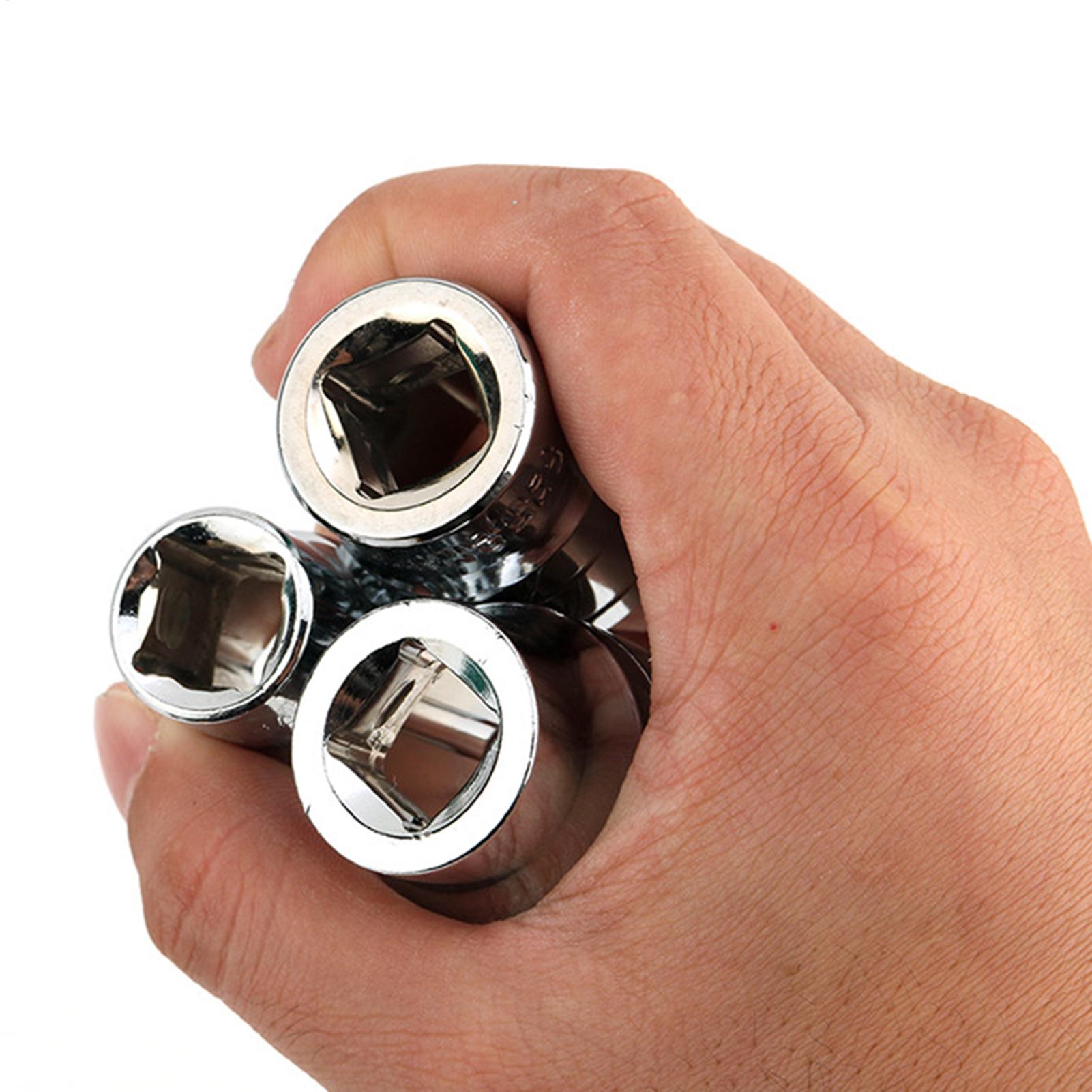 Socket Set - Socket Wrench Set Universal Multifunctional Portable