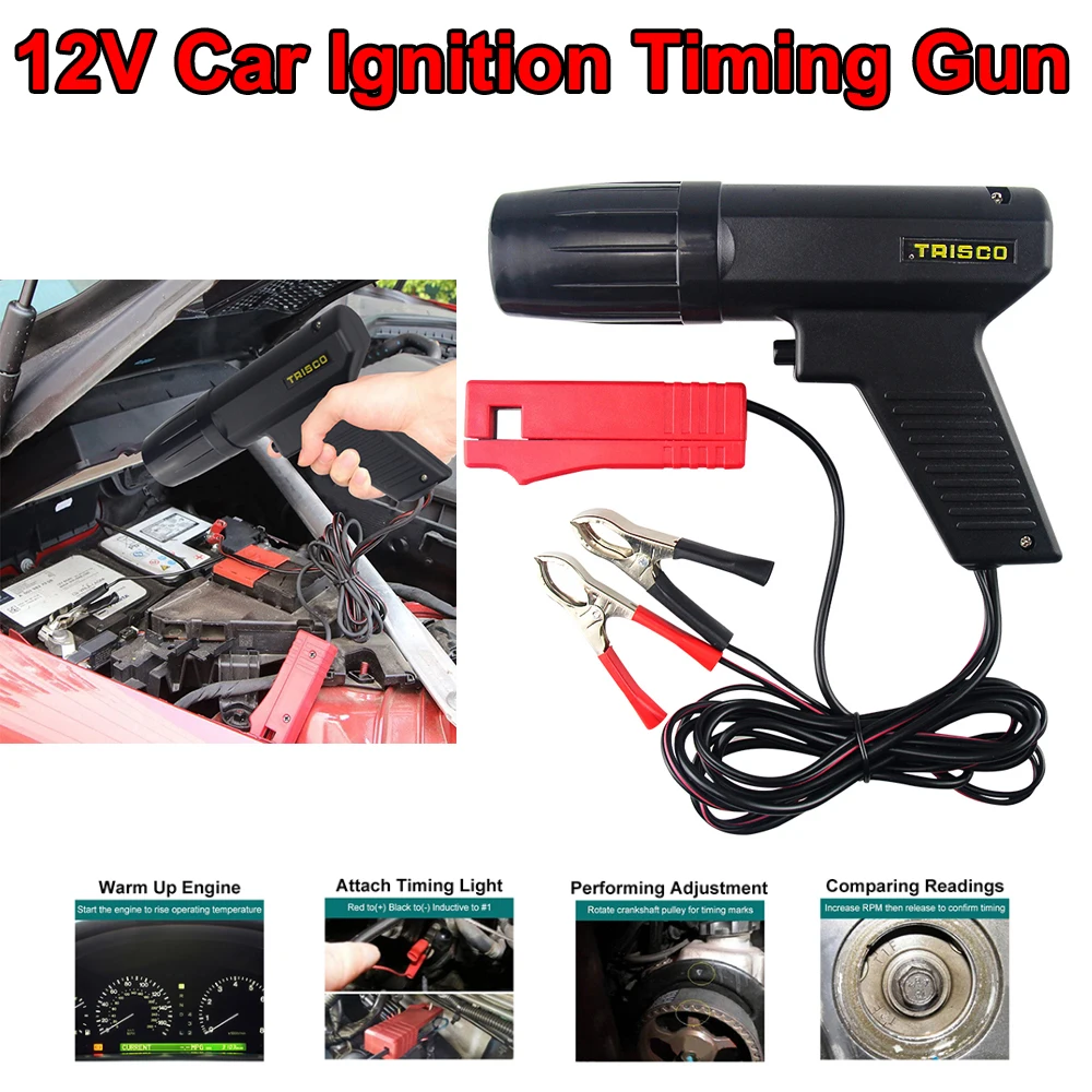 12V Car Ignition Timing Gun Ga - Timing Light Gun 评论和价格