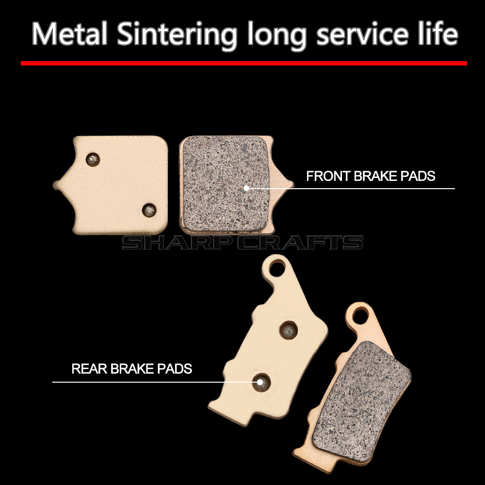 Motorcycle Front Rear Brake Pa - Brake Pad Set 评论和价格