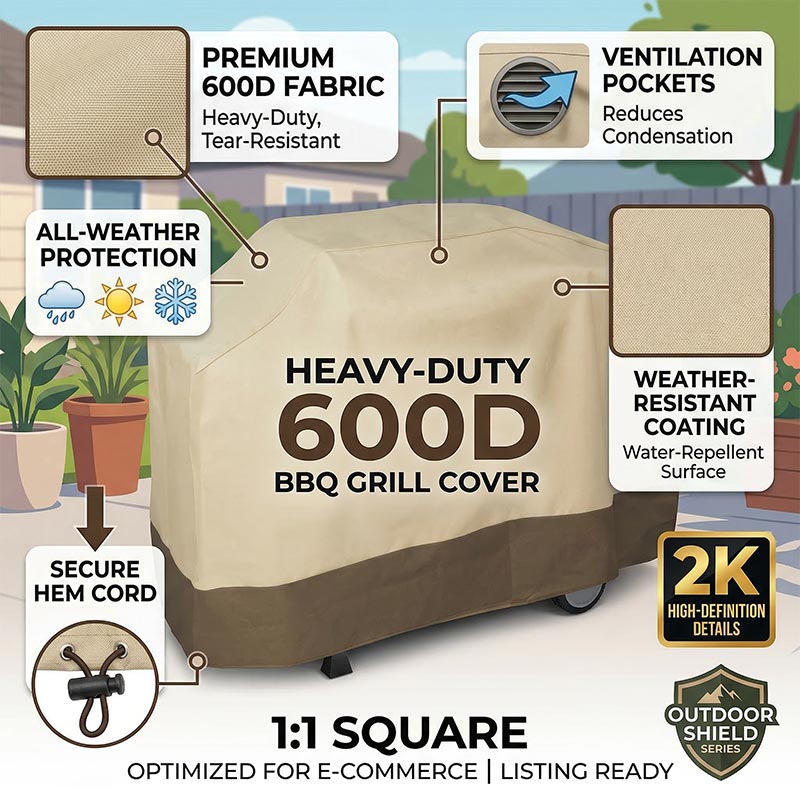 600D Outdoor Barbecue Cover,Wa - Spark Plug 评论和价格