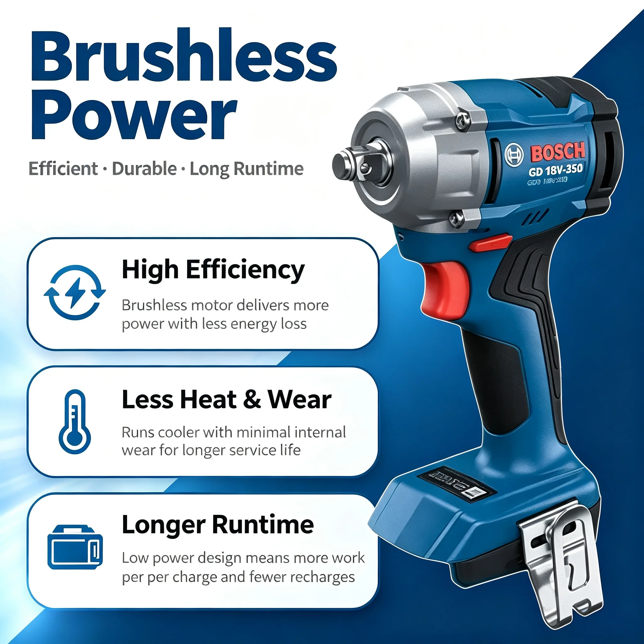 Bosch Professional GDS 18V-350 - Torque Wrench 评论和价格